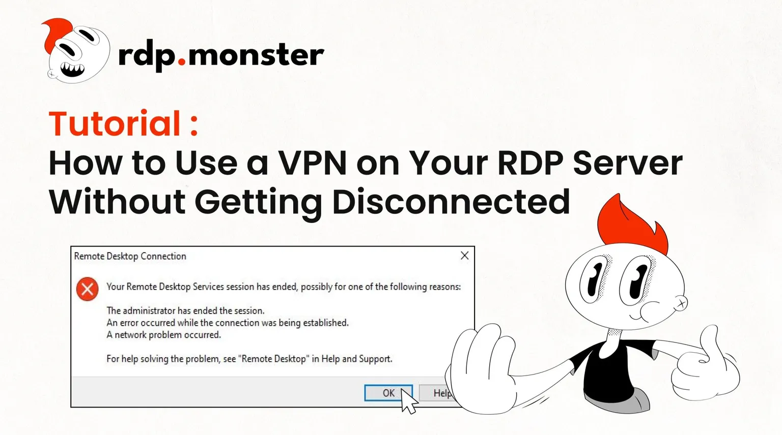 Come usare una VPN sul tuo server RDP senza venire disconnesso