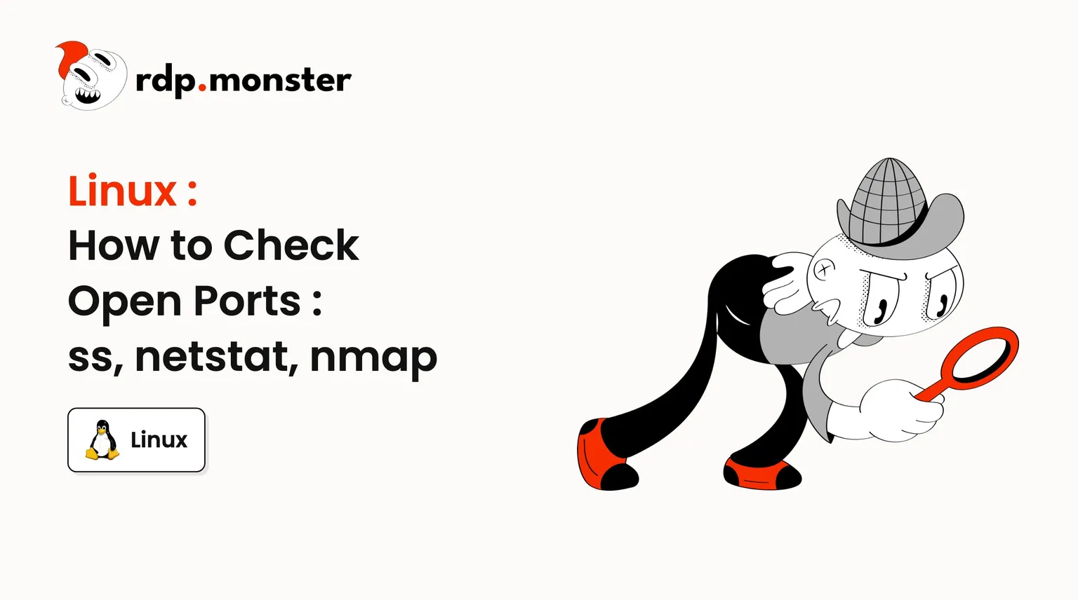 Check Open Ports in Linux: ss, netstat, lsof, nmap