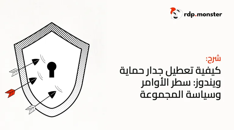 كيفية تعطيل جدار حماية ويندوز: سطر الأوامر وسياسة المجموعة
