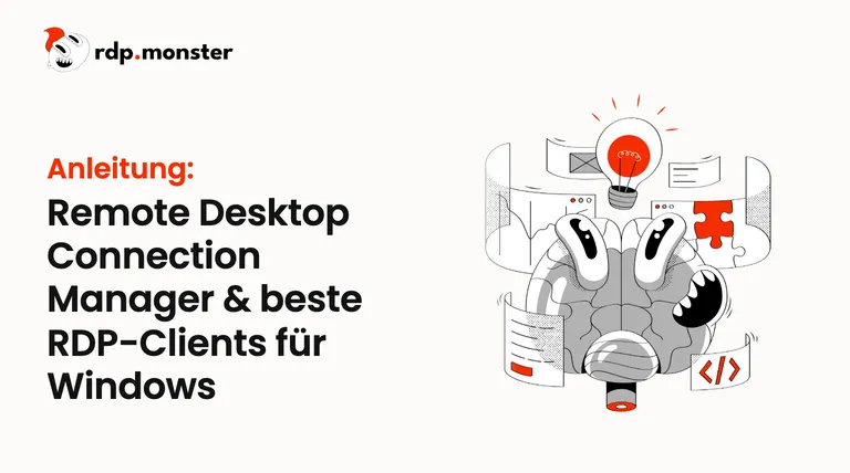 Remote Desktop Connection Manager & beste RDP-Clients für Windows