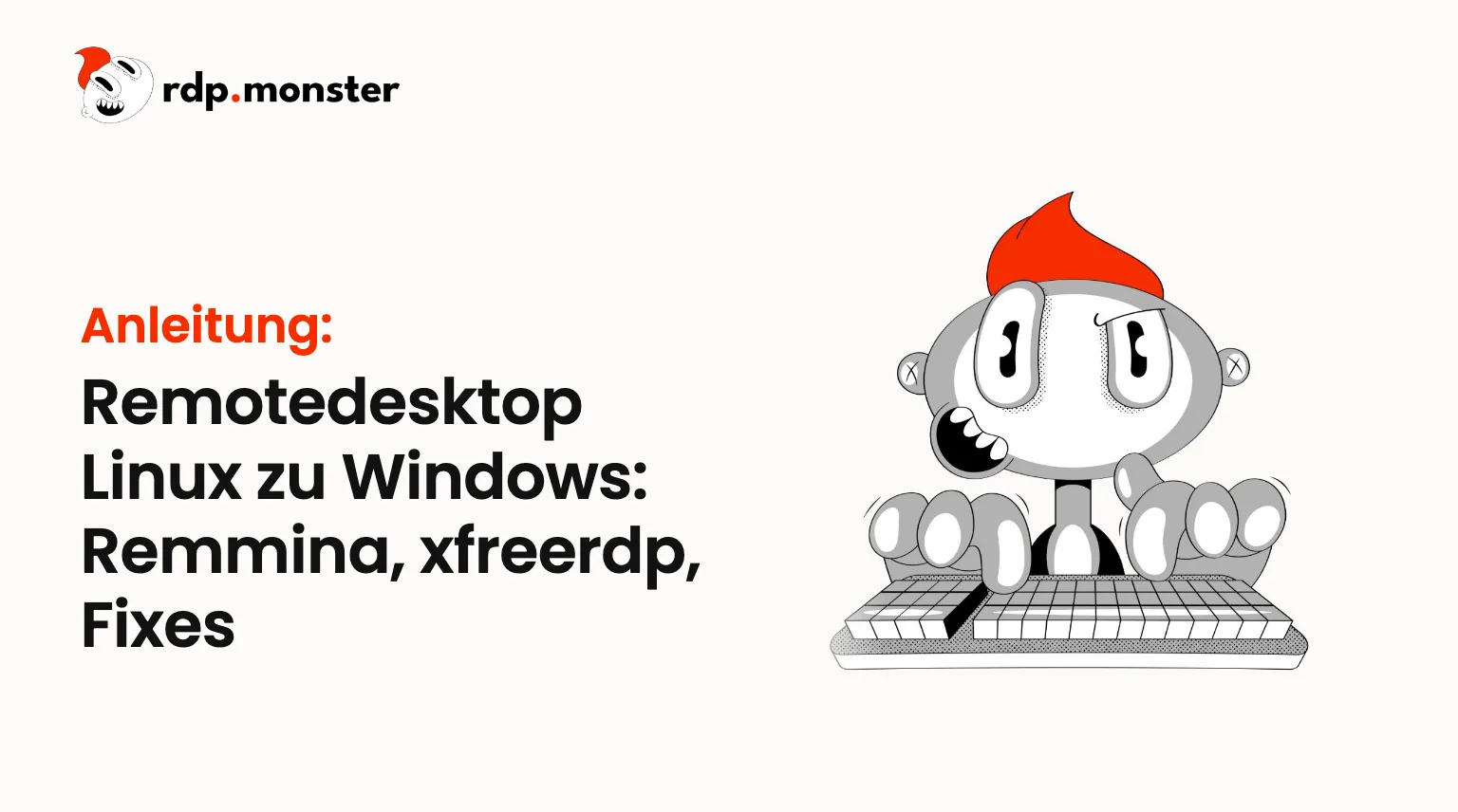 Remotedesktop Linux zu Windows: Remmina, xfreerdp, Fixes