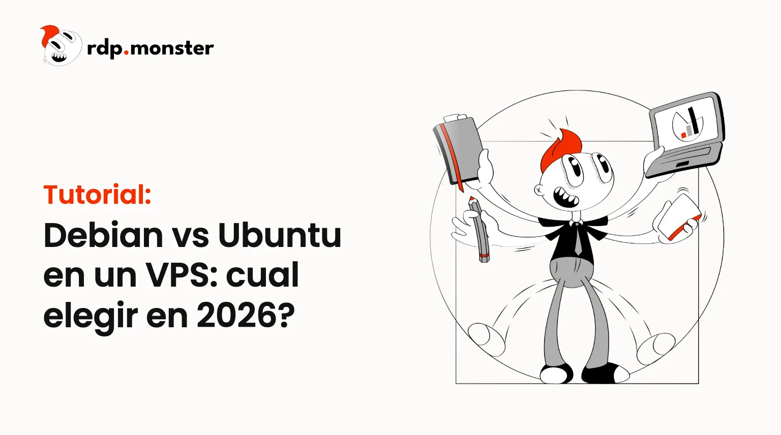 Debian vs Ubuntu en un VPS: cual elegir en 2026?