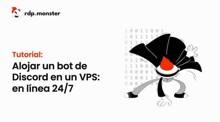 Alojar un bot de Discord en un VPS: en línea 24/7