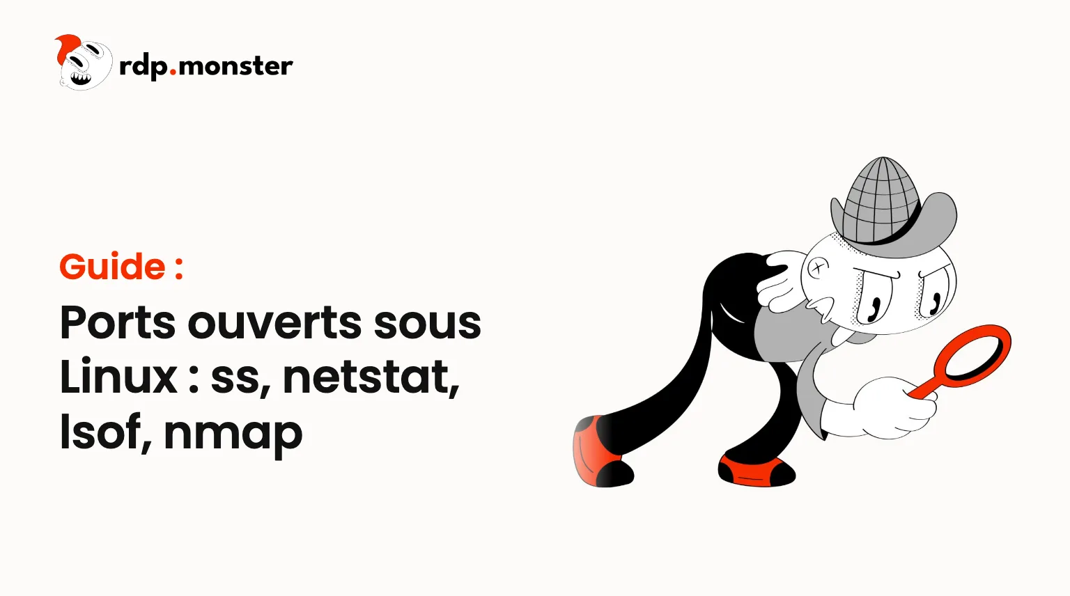 Ports ouverts sous Linux : ss, netstat, lsof, nmap