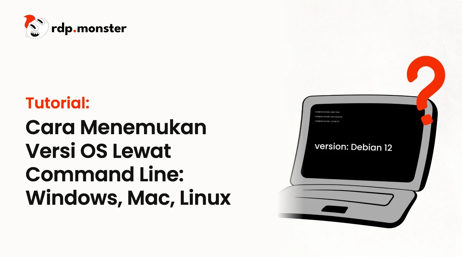 Cara Menemukan Versi OS Lewat Command Line: Windows, Mac, Linux