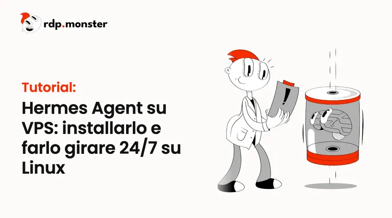 Hermes Agent su VPS: installarlo e farlo girare 24/7 su Linux