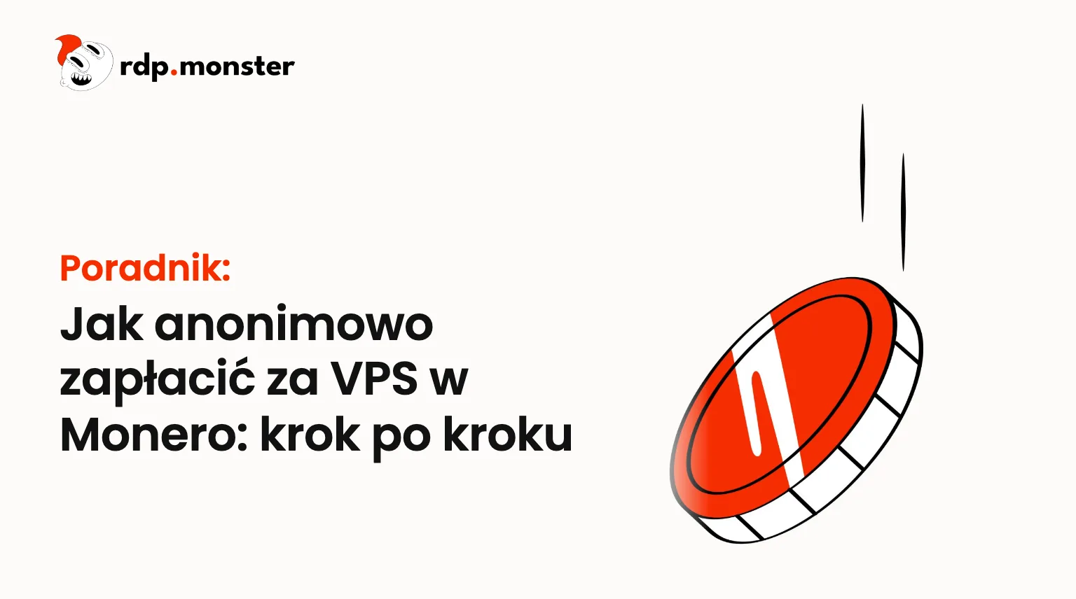 Jak anonimowo zapłacić za VPS w Monero: krok po kroku