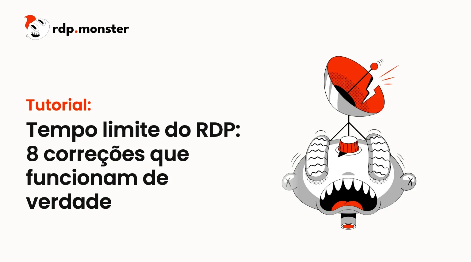Tempo limite do RDP: 8 correções que funcionam de verdade