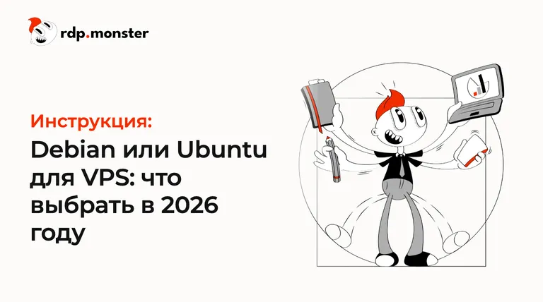 Debian или Ubuntu для VPS: что выбрать в 2026 году