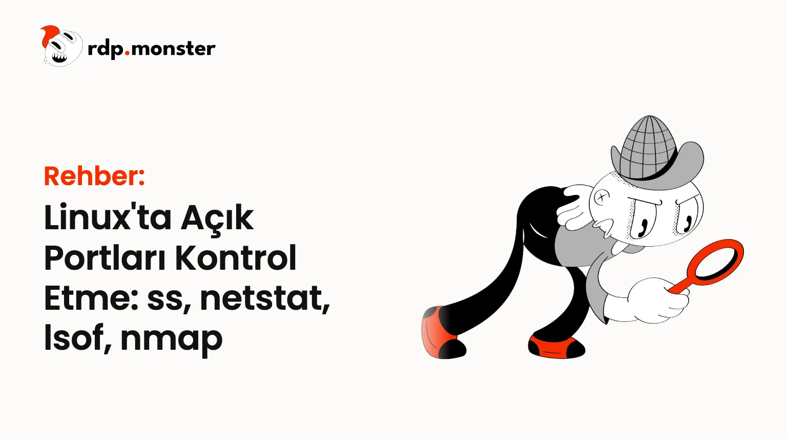 Linux'ta Açık Portları Kontrol Etme: ss, netstat, lsof, nmap
