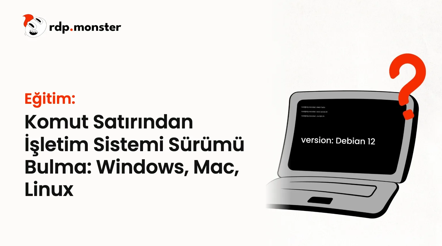 Komut Satırından İşletim Sistemi Sürümü Bulma: Windows, Mac, Linux