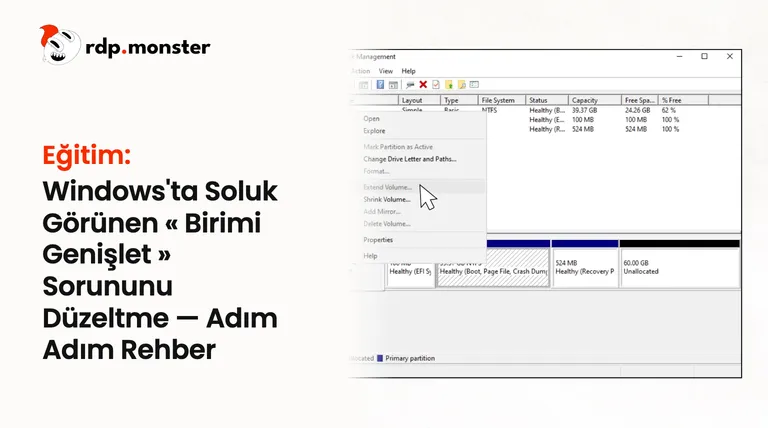 Windows'ta Soluk Görünen « Birimi Genişlet » Sorununu Düzeltme: Adım Adım Rehber